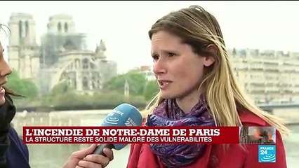 Notre-Dame de Paris :  "C'est le monument qui nous touche le plus"