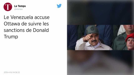 Le Venezuela accuse Ottawa de suivre l'« aventure belliciste » de Trump