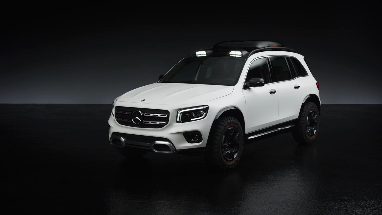 Mercedes-Benz Concept GLB - SUV-Gene gekonnt betont: das Exterieurdesign