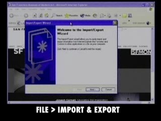 Moving files from old PC to new PC