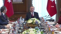 Cumhurbaşkanı Erdoğan Türkiye - AB Karma İstişare Komitesi Türkiye Kanadı'nı Kabul Etti