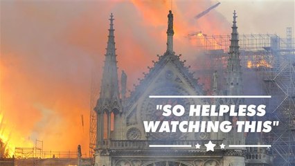 Kris Jenner, Camila Cabello & more celebs react to Notre Dame fire