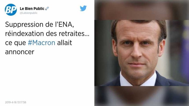 Petites retraites, baisse des impôts, suppression de l’ENA… Ce que voulait annoncer Emmanuel Macron.