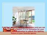Diborui Ring Pendant Light Modern Round Shape Ceiling Light Fixture Adjustable Led Flush