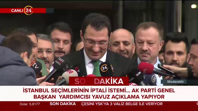AK Parti Genel Başkan Yardımcısı Yavuz açıklama yapıyor
