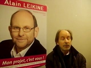 Patrick MICHOT soutient  Alain Leikine