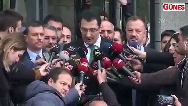 AK Parti heyeti YSK'ya olağanüstü itirazını yaptı