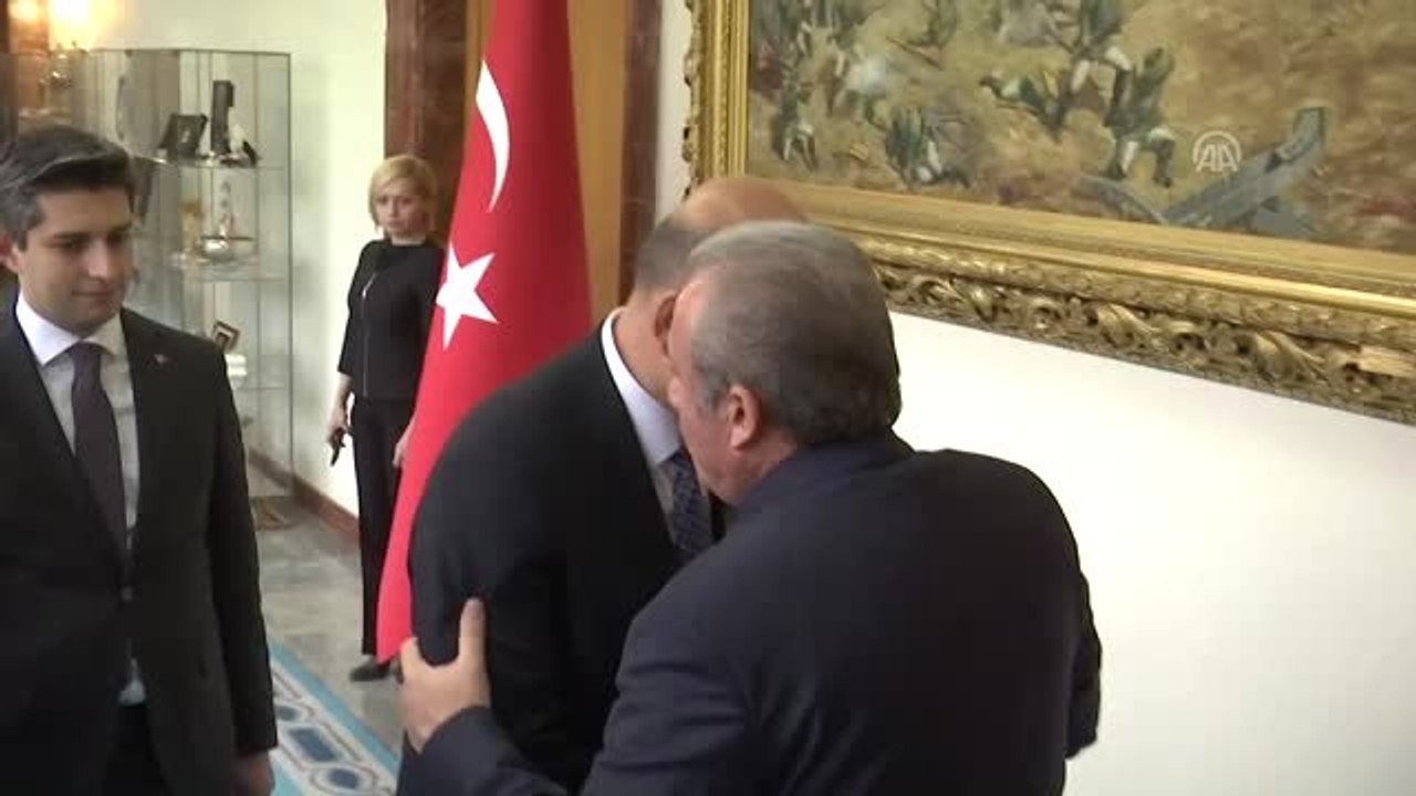 TBMM Başkanı Şentop, İçişleri Bakanı Soylu'yu Kabul Etti