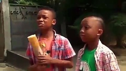 Gohou essaye d'expliquer le mot "manger" aux enfants. A mourir de rire !