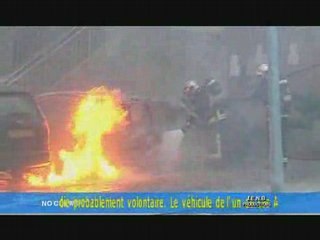 Incendie volontaire voiture Maire de Noisy-le-Sec (2008)