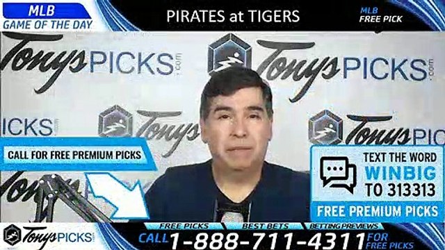 Pittsburgh Pirates vs. Detroit Tigers 4/16/2019 Picks Predictions
