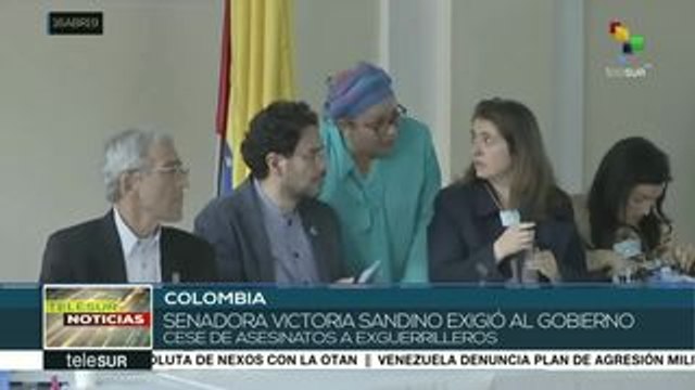Colombia: partido FARC exige cese de asesinatos a exguerrilleros