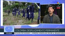 Colombia: sin reacción aún del gobierno sobre desplazamientos masivos