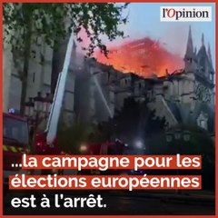 Tải video: Incendie de Notre-Dame de Paris: la campagne pour les élections européennes à l’arrêt