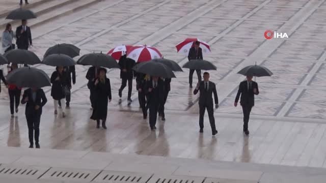 Tunç Soyer, Anıtkabir'i Ziyaret Etti