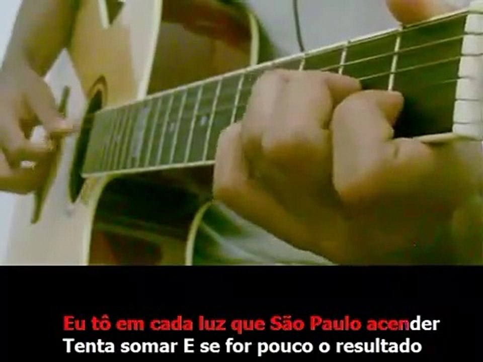 Fernando e Sorocaba - Luzes de Sao Paulo  (Karaoke Violao)