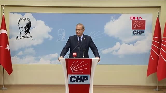 CHP Sözcüsü Faik Öztrak, Seçim Sürecine İlişkin Açıklamalarda Bulundu 1