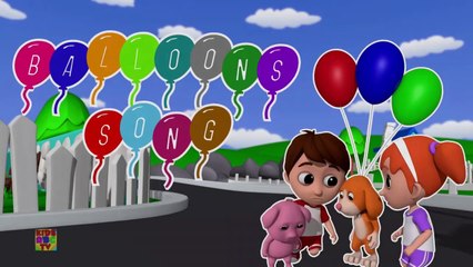 Balloon Song  Luke And Lily  Cartoons For Babies  Kids Videos by Kids ABC Tv