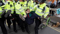 More than 200 arrests as climate activists occupy London landmarks