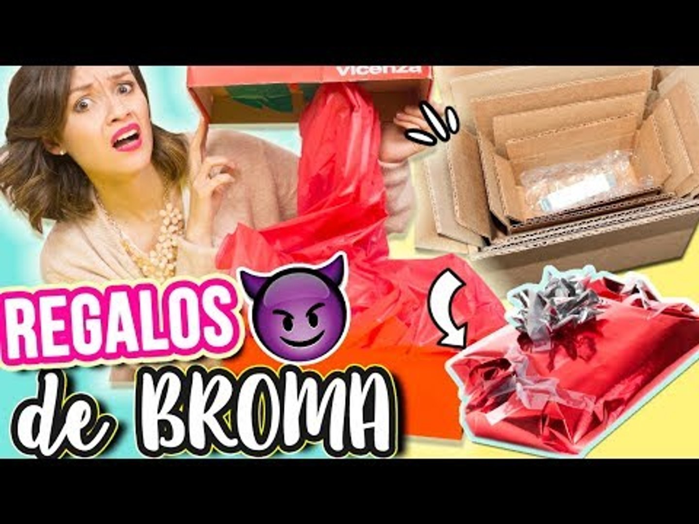 4 BROMAS de NAVIDAD ¡Regalos FALSOS para TROLLEAR! - Catwalk - Vídeo  Dailymotion