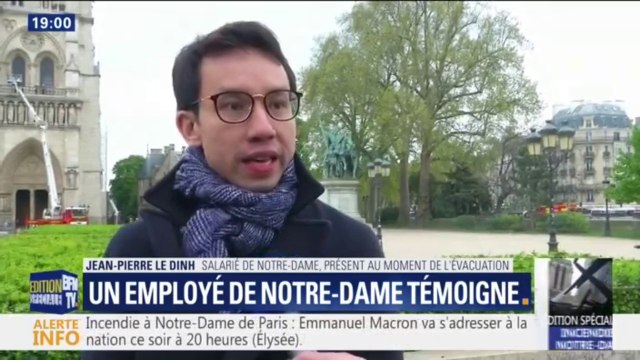 Un salarié de Notre-Dame présent pendant l'alerte témoigne : Nous étions impuissants