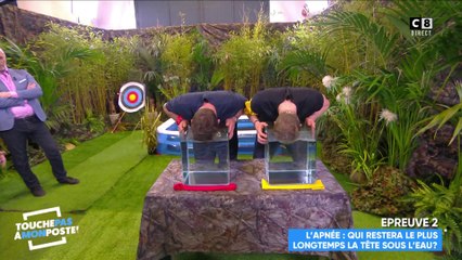 Benjamin Castaldi et Matthieu Delormeau en apnée : qui tiendra le plus longtemps sous l'eau ?