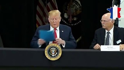 La réaction de Donald Trump après l'incendie de Notre Dame de Paris