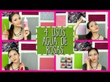 Agua de Rosas para que sirve - 4 Usos y Tips de Belleza - Para rostro y cabello - Catwalk