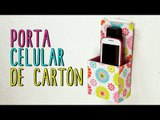 Porta Celular Reciclado de Cartón | Base para Celular/Móvil | Catwalk Cartonaje