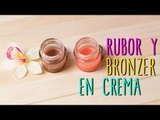 Cómo hacer Rubor y Bronzer Casero en Crema - DIY ♥ Catwalk