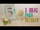 3 Ideas para decorar tu cuarto - DIY Estilo Vintage - Catwalk Manualidades