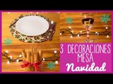 Manualidades para Navidad |  Decora tu Mesa Navideña 3 Ideas | Catwalk