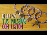Pulseras de Listón Fáciles - DIY Pulseras Tejidas - Renueva tus pulseras| Catwalk