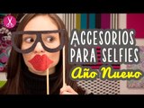 Accesorios para selfies - Manualidades Año Nuevo - Kit para Fiesta | Catwalk