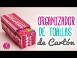 Organizador de Toallas Sanitarias | Hecho De Cartón ♥ | Cartonaje | Catwalk