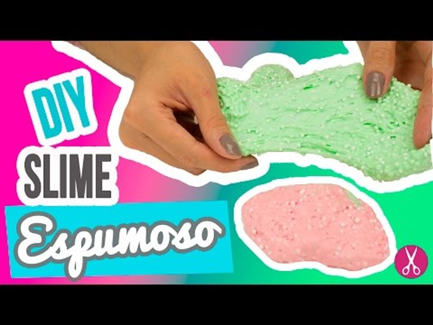 Haz Slime Espumoso Sin Bórax | Slime Espuma o Foam Clay Casero | Catwalk ♥  - Vídeo Dailymotion