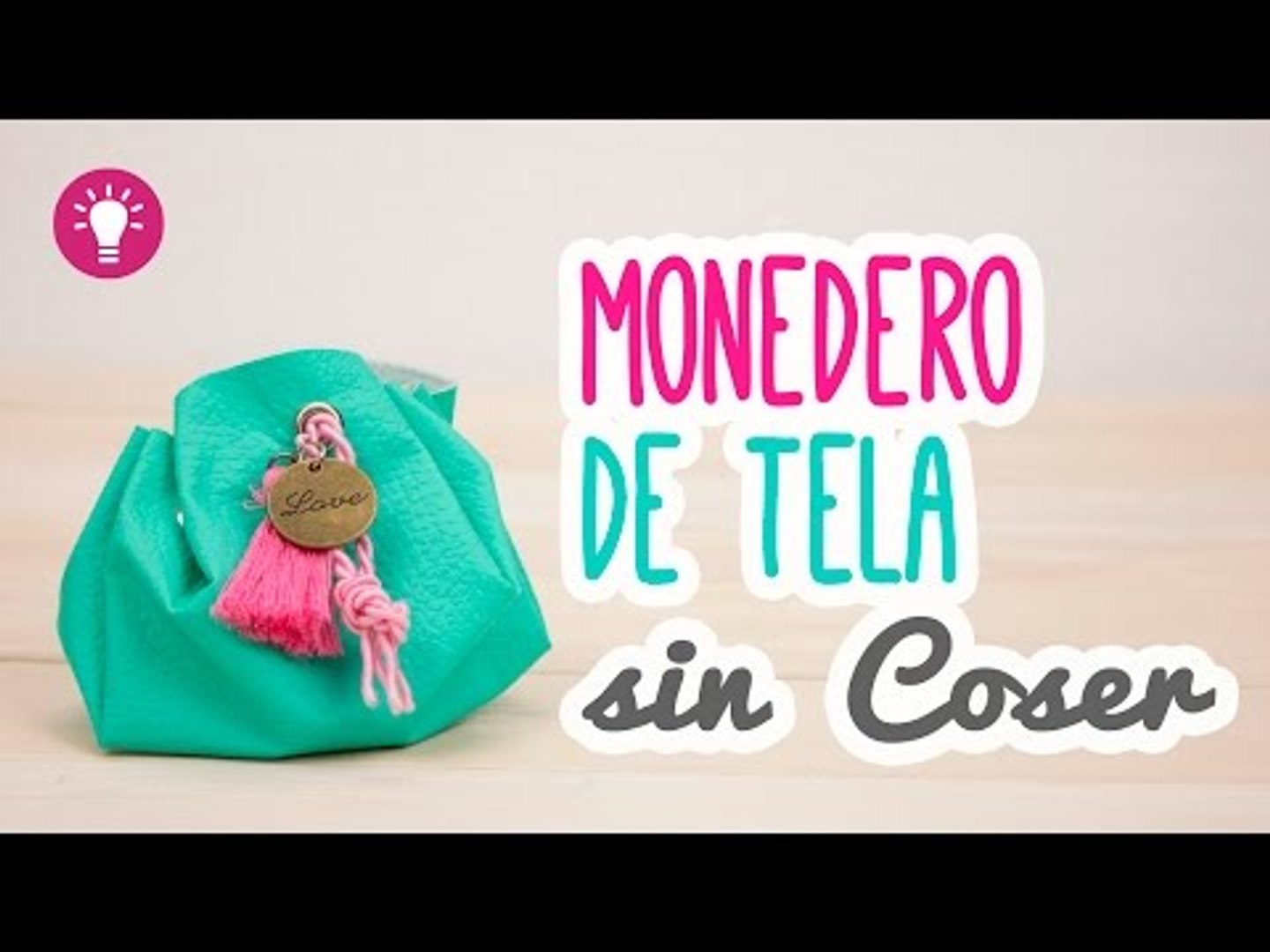 Monedero De Tela Sin Coser Tutorial Super Fácil Paso A