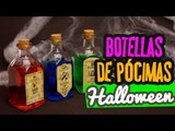 Decoraciones fáciles para Halloween | Pócimas mágicas para decorar ✄ Ideas para Halloween Catwalk