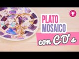 Manualidades con CD Reciclados | Mosaico de CD para Organizar tus Accesorios | MiniTip Catwalk #101