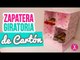 ¡Como hacer Zapatera Giratoria de Carton! Mueble organizador | Reciclaje | Catwalk