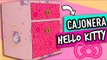 Organizador de CARTON | Cajonera / Gavetero Hello Kitty | Muebles de Carton CARTONAJE - Catwalk