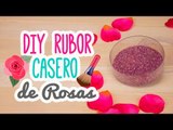 Cómo hacer Rubor Casero con Pétalos de Rosas! ♥ SIN colorante | Haz tu propio maquillaje | Catwalk