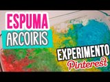 Cómo hacer Espuma Mágica Arcoiris | EXPERIMENTOS para Niños | Experimento Pinterest | Catwalk ♥