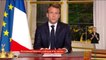 Emmanuel Macron s'adresse aux Français