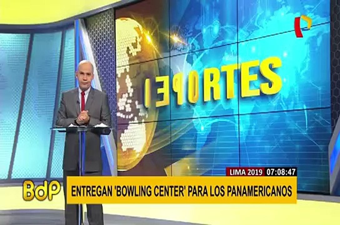 Lima 2019: entregan “bowling center” en la Videna para los Juegos Panamericanos