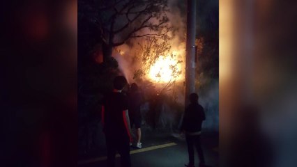 서울 연희동 400세대 정전..."전신주 원인" / YTN