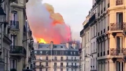 Incendie de la cathédrale notre dame de paris