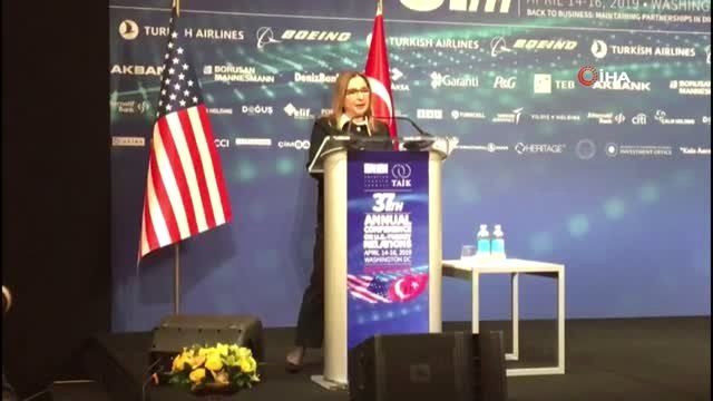 - Ticaret Bakanı Pekcan, ABD'de 37. Taik-Atc Ortak Yıllık Konferansı'na Katıldı- Ticaret Bakanı...
