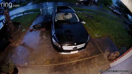 Doorbell Camera Catches Tornado Touching Down