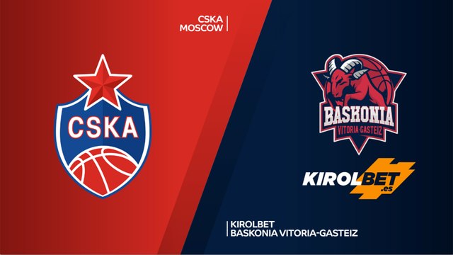 CSKA Moscow - KIROLBET Baskonia Vitoria-Gasteiz Highlights | Turkish Airlines EuroLeague PO Game 1